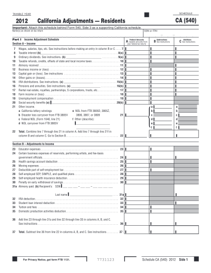 42619967-2012-schedule-ca-540-california-adjustments-residents-instructions-for-form-6251-alternative-minimum-taxindividuals