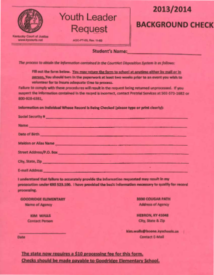 42652065-background-check-form-boone-county-schools