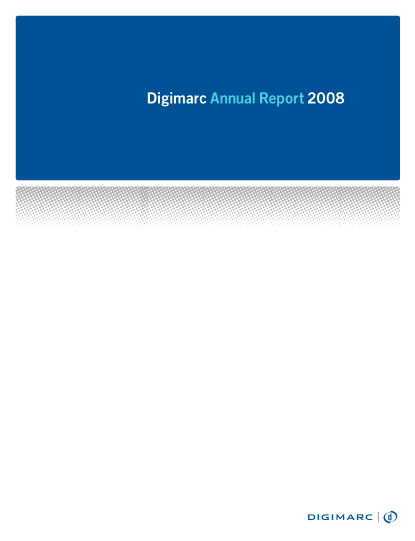 42765494-digimarc-annual-report-2008