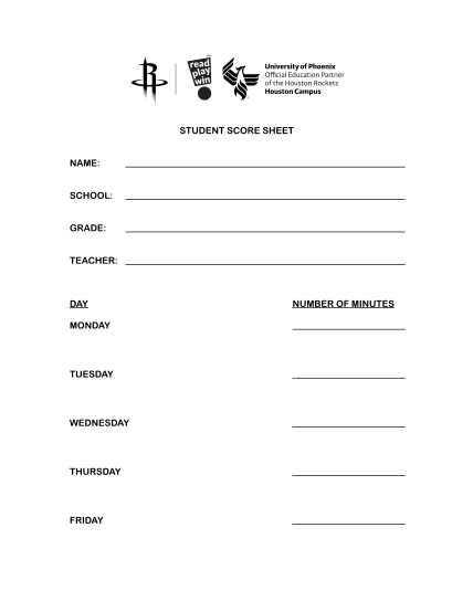 19 Basketball Score Sheet - Free to Edit, Download & Print