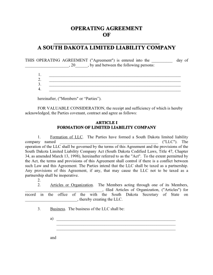 4281407-operating-agreement-of-a-south-dakota-limited-liability-company-this-operating-agreement-ampquot