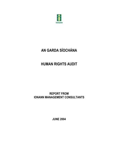 428952246-an-garda-siochana-human-rights-audit-report-from-ionann-management-consultants-june-2004-cilevics