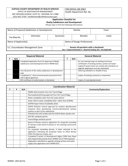 429369943-mandatory-checklist-for-a-subdivision-application-form-wwm-203-suffolkcountyny