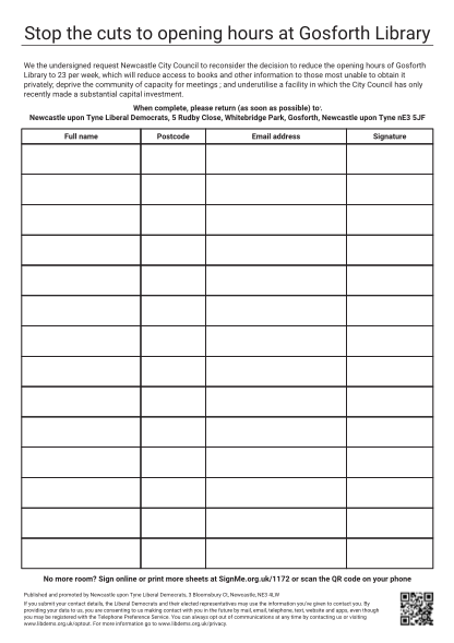 19 Petition Signature Sheet Free To Edit Download Print CocoDoc