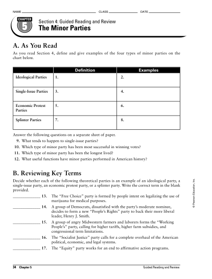 KeyTrain Locating Information Level 1 - 6 ANSWERS, PDF