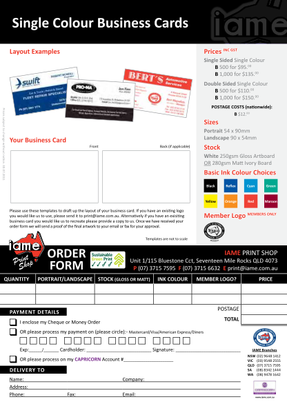 430441091-single-colour-business-cards-institute-of-automotive