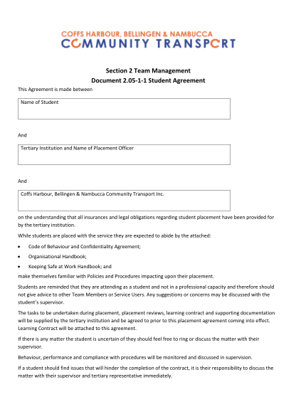 430542802-section-2-team-management-document-205-1-1-student-agreement-communitytransport-net
