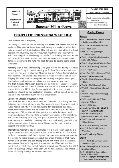 430738300-week-6-term-1-2014-newsletterpub-summer-hill-public-school-summerhill-p-schools-nsw-edu