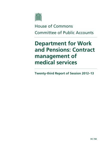 43077175-contract-management-of-medical-services-united-kingdom-publications-parliament