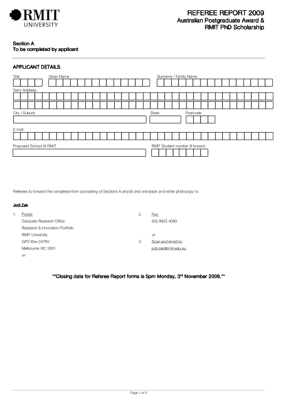 43119309-fillable-rmit-phd-referee-report-form