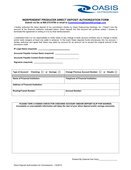 431616622-independent-producer-direct-deposit-authorization-form