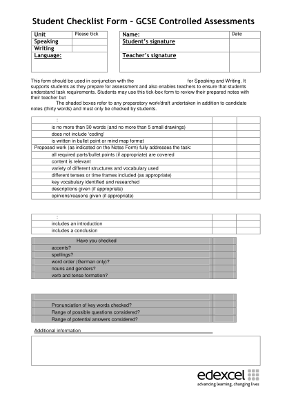43187576-student-checklist-form-gcse-controlled-assessments-edexcel