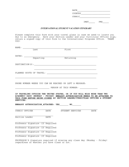 43219615-fillable-fillable-vacation-itinerary-form-nps