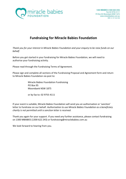 433449407-2009-09-21-miracle-babies-foundation-fundraising-proposal-agreementdoc-miraclebabies-org