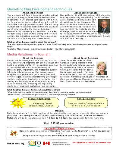 433548333-media-relations-in-tourism-marketing-plan-southern-ontario-soto-on