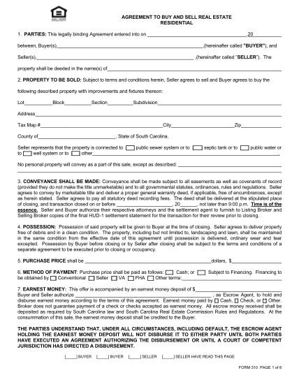 43605782-fillable-2006-sc-real-estate-contract-form-390