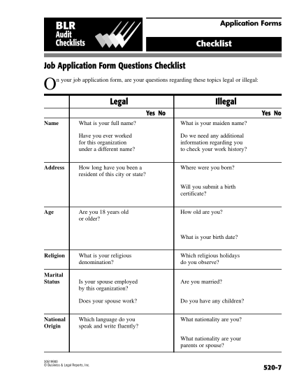 43628158-job-application-form-questions-checklist-legal-illegal-blrcom