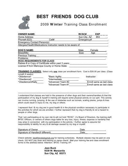 436328157-2009-training-class-enrollment-form-winterpdf-bestfriendsdogclub