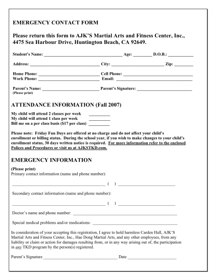 436644100-emergency-contact-form-please-return-this-form-to-ajks