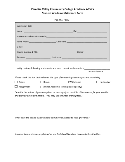 43697622-student-grievance-form-paradise-valley-community-college-pvc-maricopa