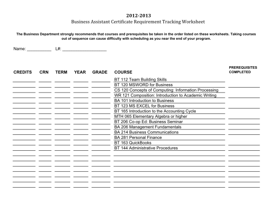 43708511-business-assistant-1-yr-requirement-tracking-worksheet-2012-2013pdfxlsx-lanecc