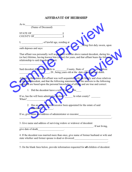 43758387-affidavit-of-heirship-legal-forms-business-forms