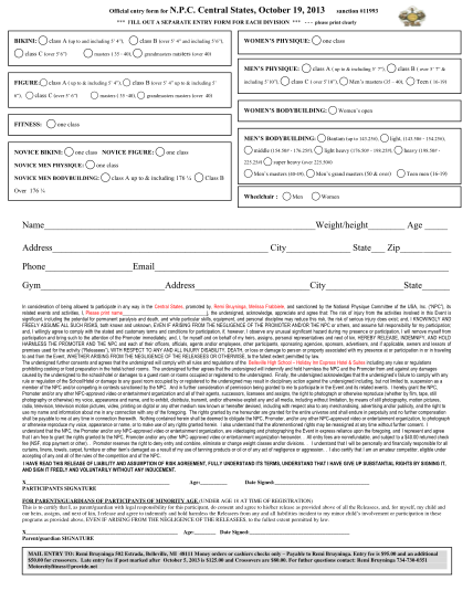 437976260-central-states-october-19-2013-sanction-11993-fill-out-a-separate-entry-form-for-each-division-please-print-clearly-bikini-class-a-up-to-and-including-5-4-class-b-over-5-4-and-including-56-class-c-over-56-masters-35