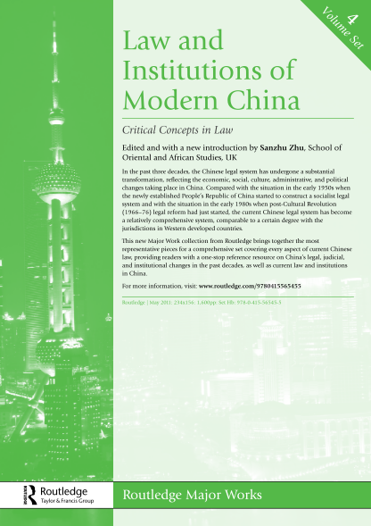 43822892-law-and-institutions-of-modern-china-soas-research-online-eprints-soas-ac