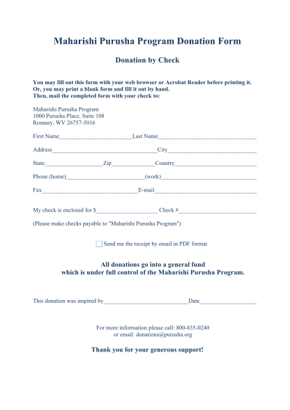 439112268-maharishi-purusha-program-donation-form-donation-by-check-you-may-fill-out-this-form-with-your-web-browser-or-acrobat-reader-before-printing-it-purusha