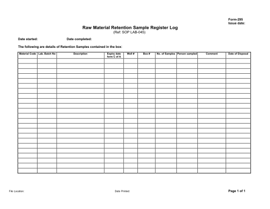 43958646-material-log-sheet