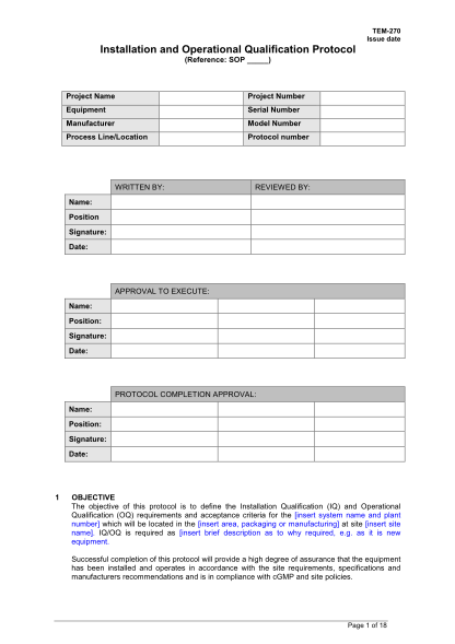 43958933-operational-qualification-protocol-template