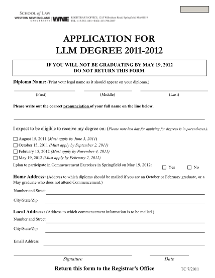 44013278-print-form-application-for-llm-degree-2011-2012-if-you-will-not-be-graduating-by-may-19-2012-do-not-return-this-form-www1-wne