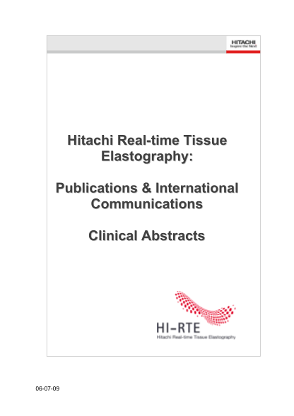 442834603-hitachi-realtime-tissue-elastography-publications-ampamp-hitachi-medical-systems