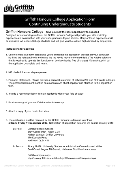 44290555-griffith-honours-college-application-form-griffith-edu