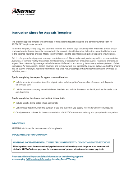 443025299-instruction-sheet-for-appeals-template-aristadacaresupportcom