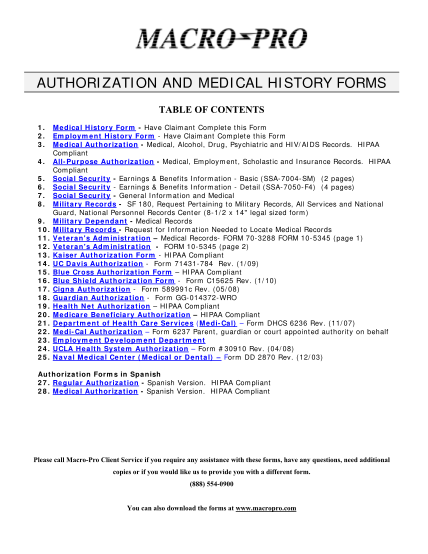 44362352-authorization-and-medical-history-forms-macro-pro-inc