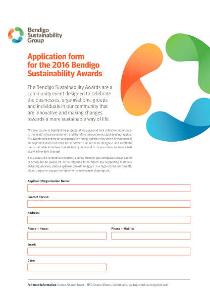 444139656-application-form-for-the-2016-bendigo-sustainability-awards-bsg-org