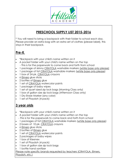 445028481-preschool-supply-list-2015-2016-pre-k-3-hillside-academy