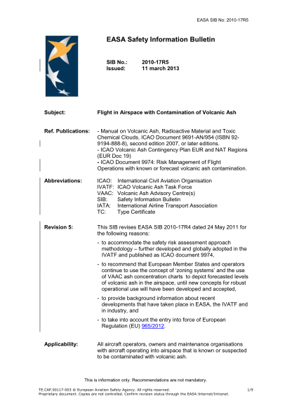 44519341-easa-form-117-sib-template-easa-airworthiness-directives-nbaa