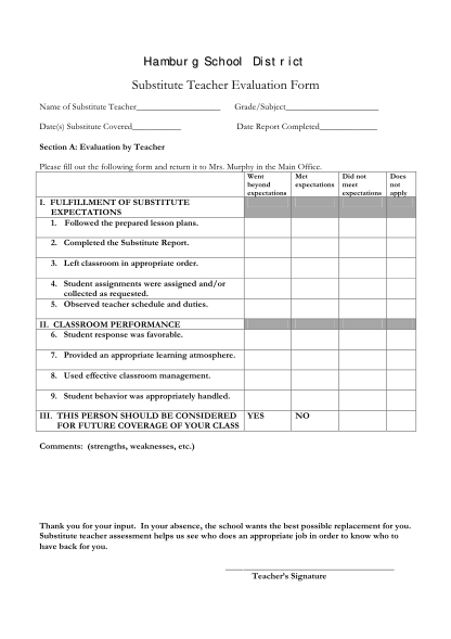 44539115-substitute-teacher-evaluation-form-hamburg-school-district-online