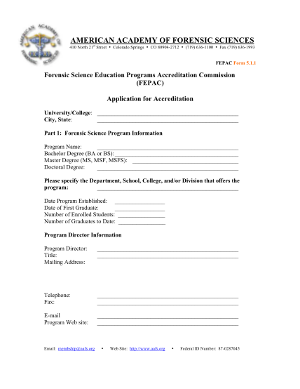 44688325-fepac-form-511-application-for-initial-accreditation-060810