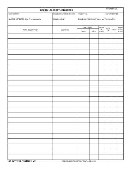 53 work order letter format page 3 - Free to Edit, Download & Print ...