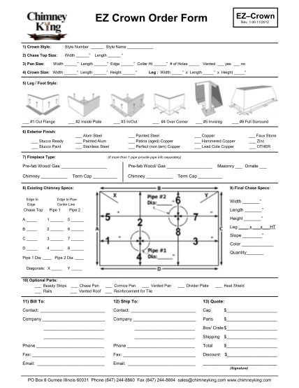 448501970-ez-crown-order-form-crown-chimney-king-llc