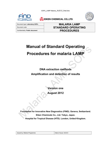 448763405-manual-of-standard-operating-procedures-for-malaria-lamp-dna-extraction-methods-form