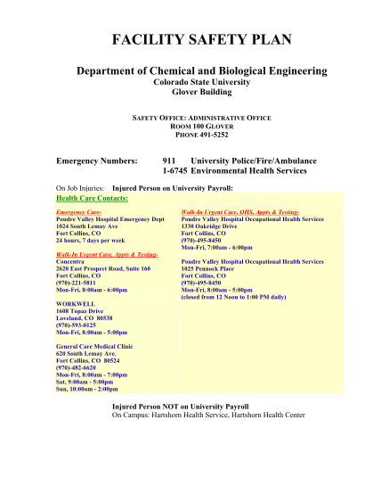 44892332-facility-safety-plan-pdf-college-of-engineering-colorado-state-engr-colostate