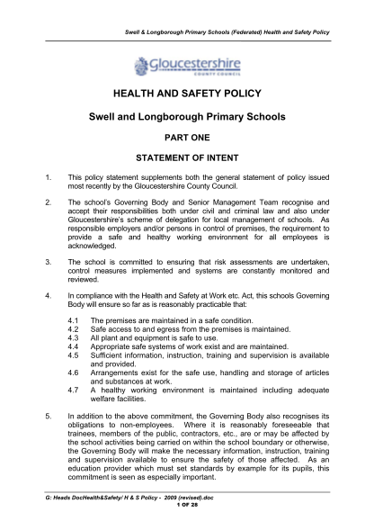 451096335-creating-a-school-health-and-safety-policy-swell-c-of-e-primary-swellcofe-gloucs-sch