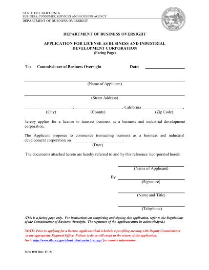 45150150-form-1010-california-department-of-business-oversight-state-of