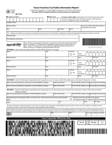 451727968-reset-form-print-form-texas-franchise-tax-public-information-report-05102-rev