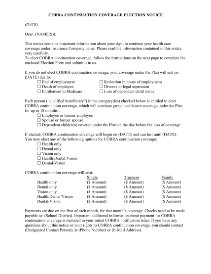 451929-fillable-connecticut-continuation-coverage-election-notice-fillable-form-msbo