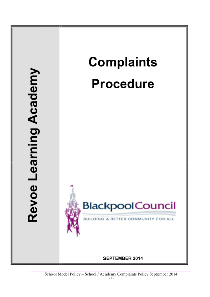 451978125-rla-complaints-procedure-2014-revoe-learning-academy-revoelearningacademy-co